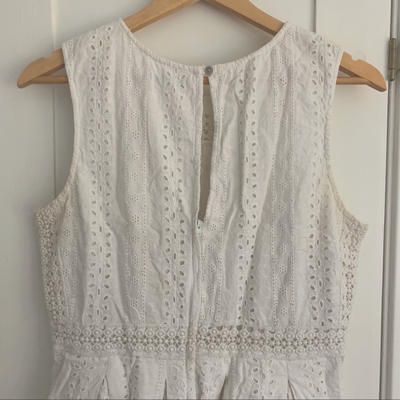 RW&CO White Broderie Anglaise/ Eyelet Lace Dress - Picture 7 of 12
